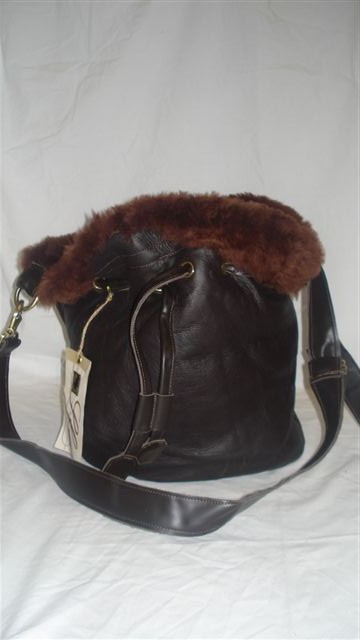 Nappa Dorothy Bag (Chocolate)